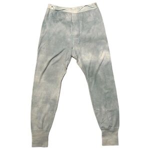 Vintage Mens Wool And Cotton Long John Bottoms